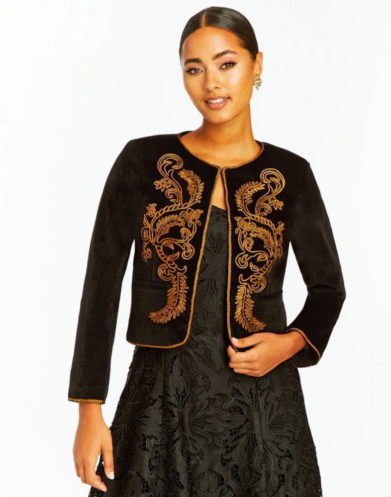 Mestiza New York Cruz Embroidered Jacket - Image 3