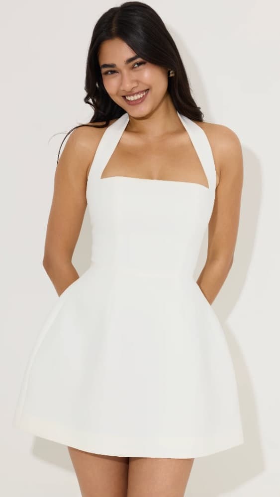 ODD Muse Structured Mini Dress - Image 4