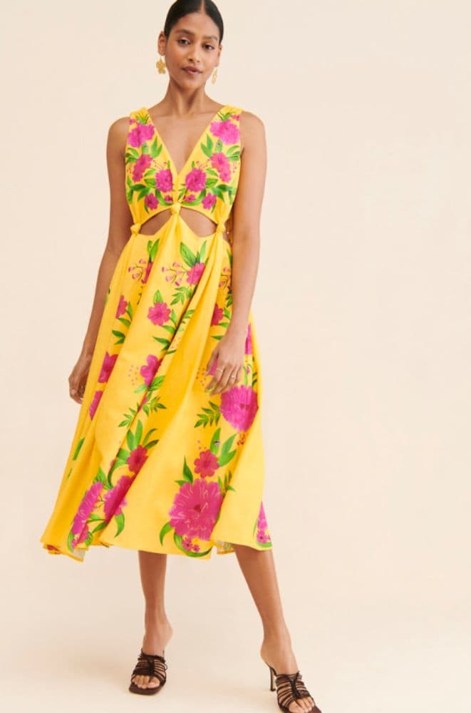 Farm Rio Romantic Garden Dress - Image 3
