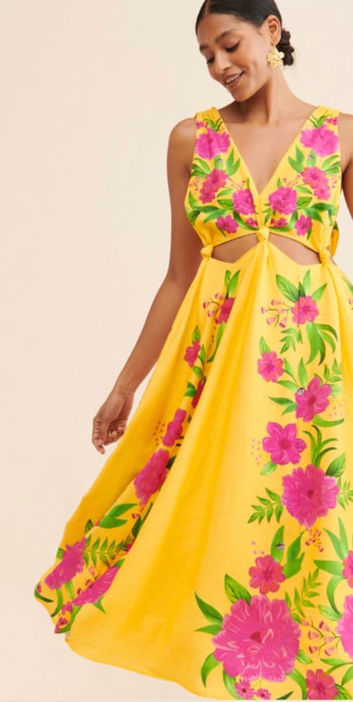 Farm Rio Romantic Garden Dress - Image 1