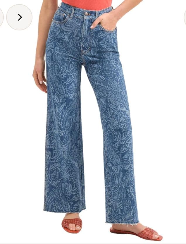 Veronica Beard Paisley Jeans - Image 3