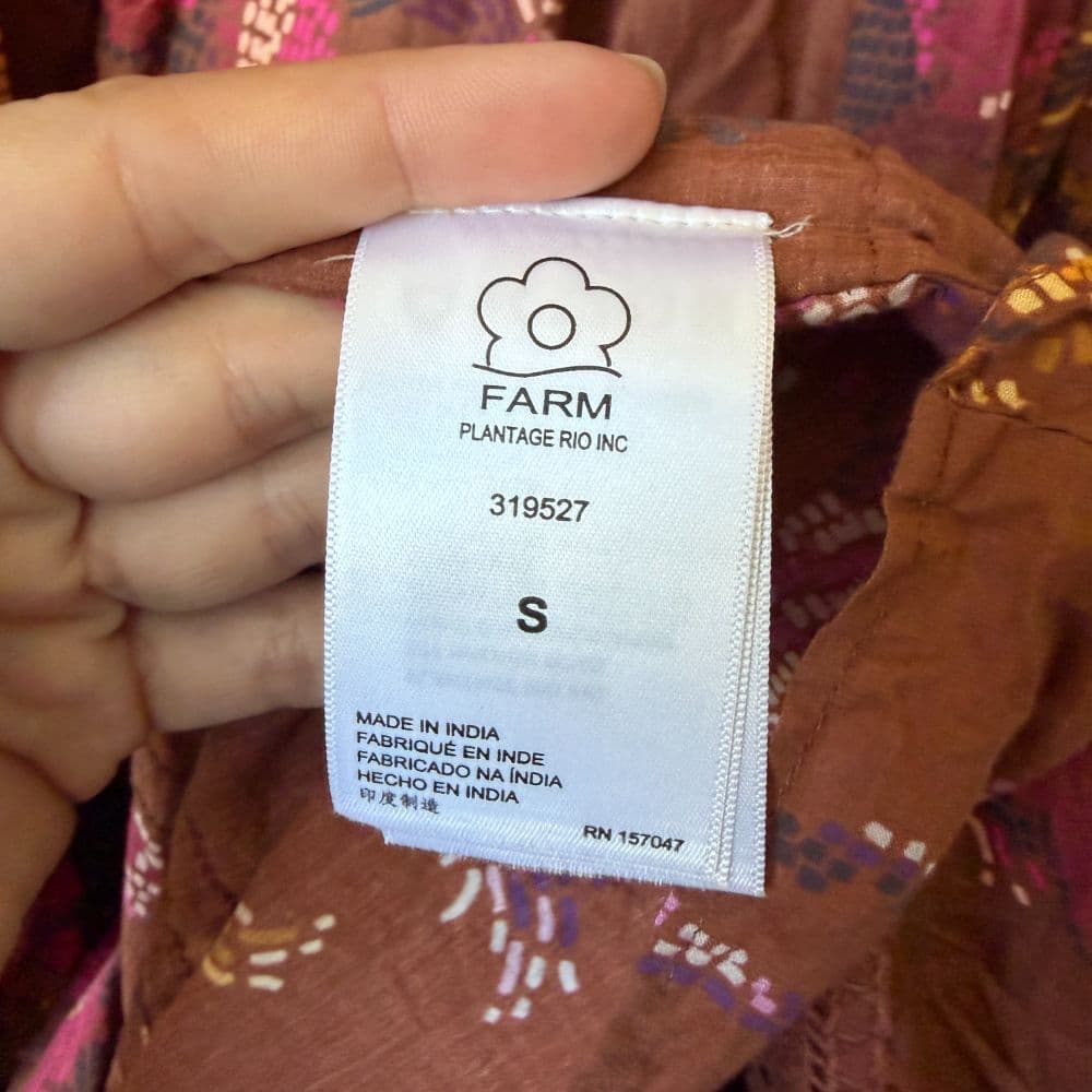 Farm Rio Dotted Horse Tiered Cotton Maxi Dress - Image 5