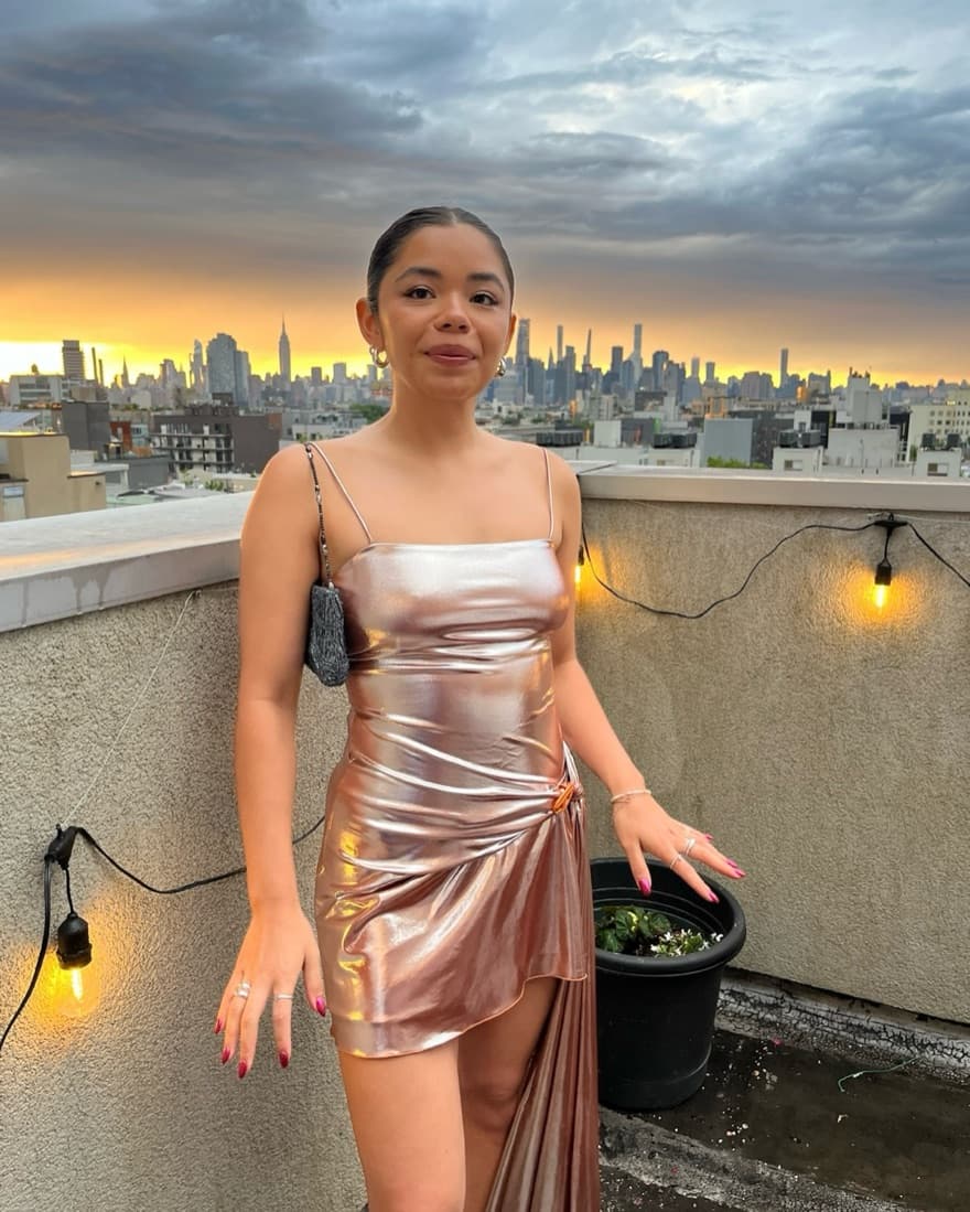 Diesel Short Metallic Dress - Image 6