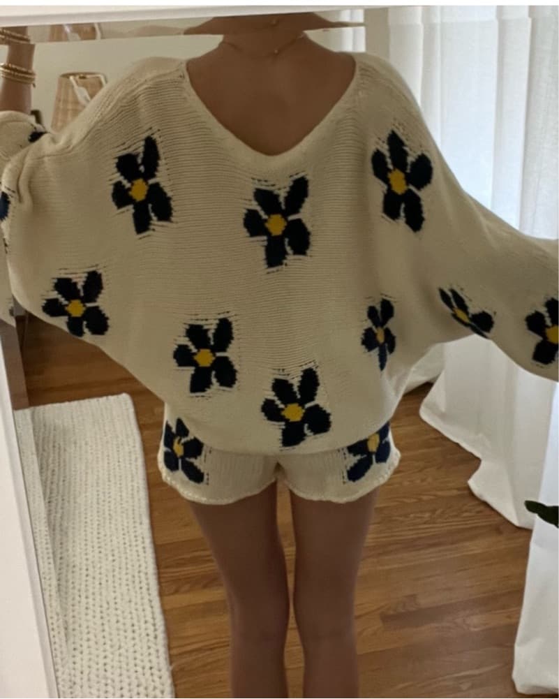 Free People Daisy Sweater Set - Image 3
