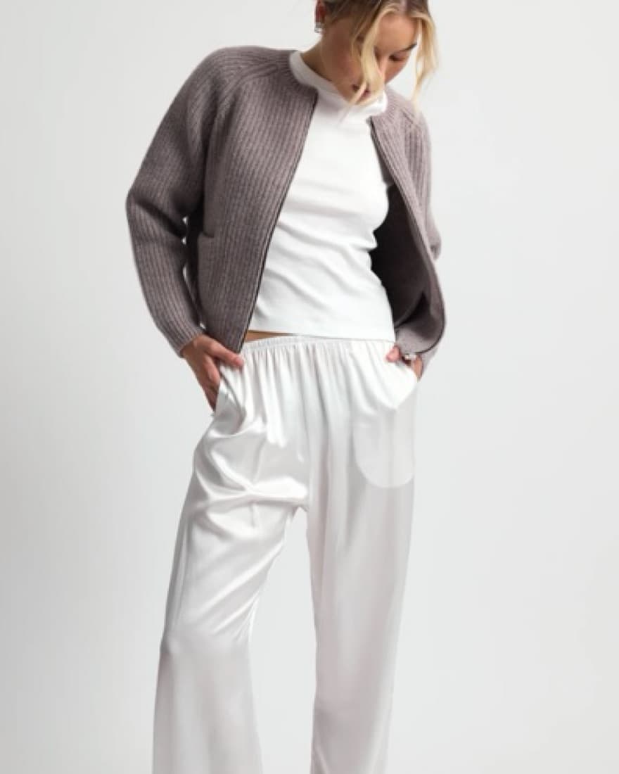 Almina Concept Knit Zip Up - Image 2