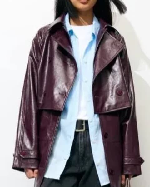Rosetta Getty Leather Trench - Image 3