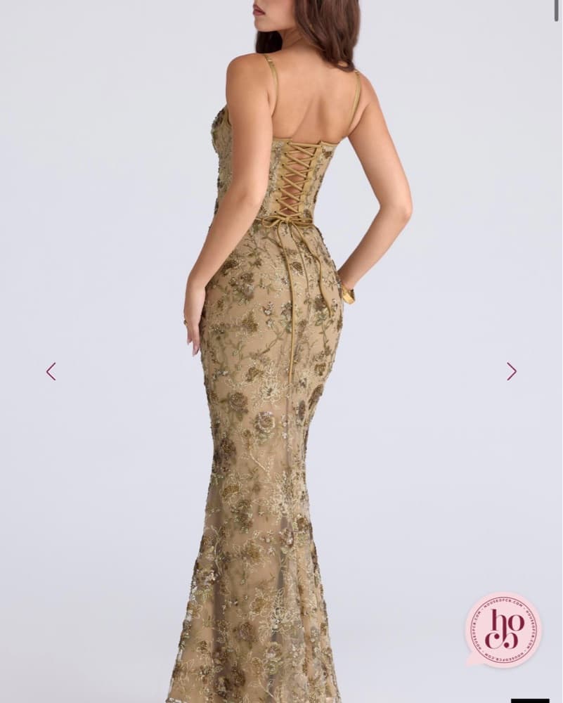 House Of CB NAIMA Corset Maxi Dress - Image 6