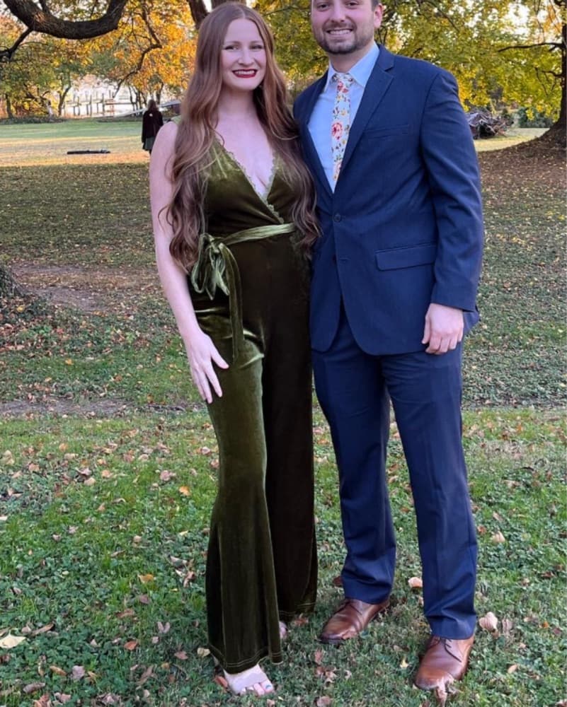 Velvet Green Jumpsuit - Image 4