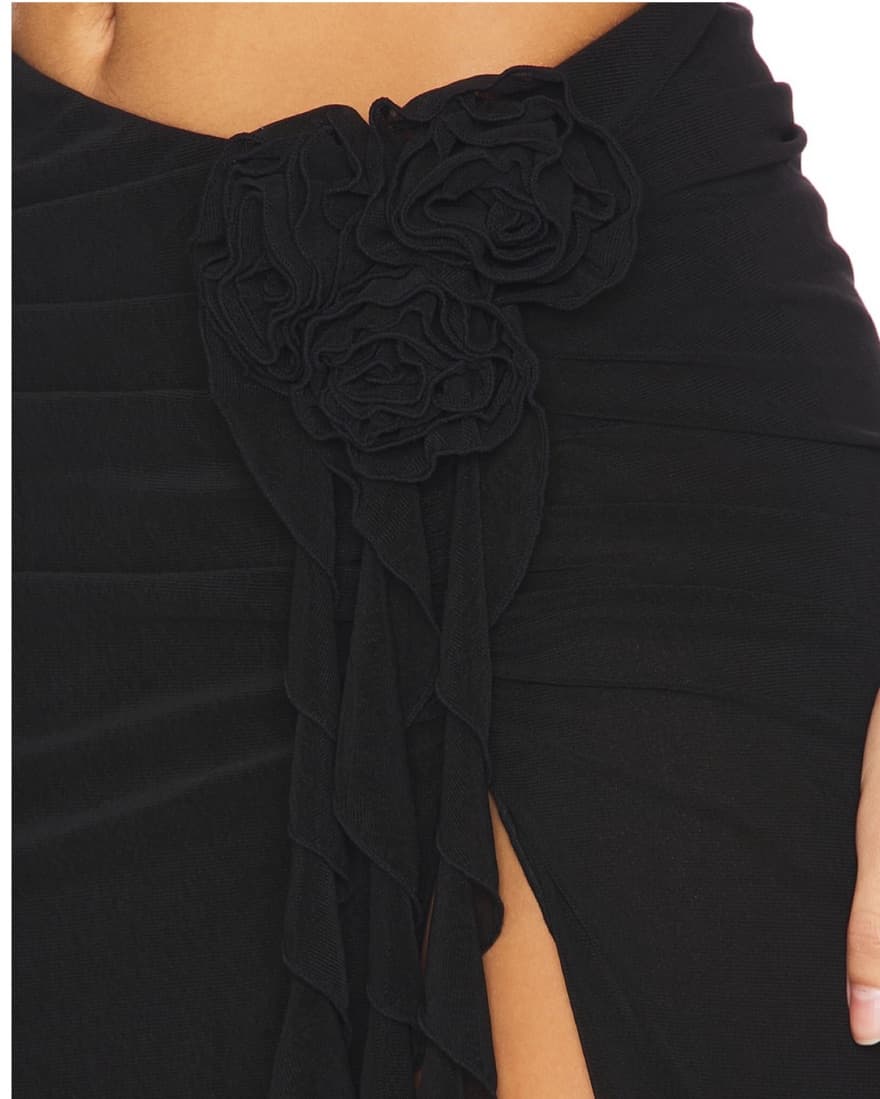 Revolve Black Maxi Skirt - Image 2