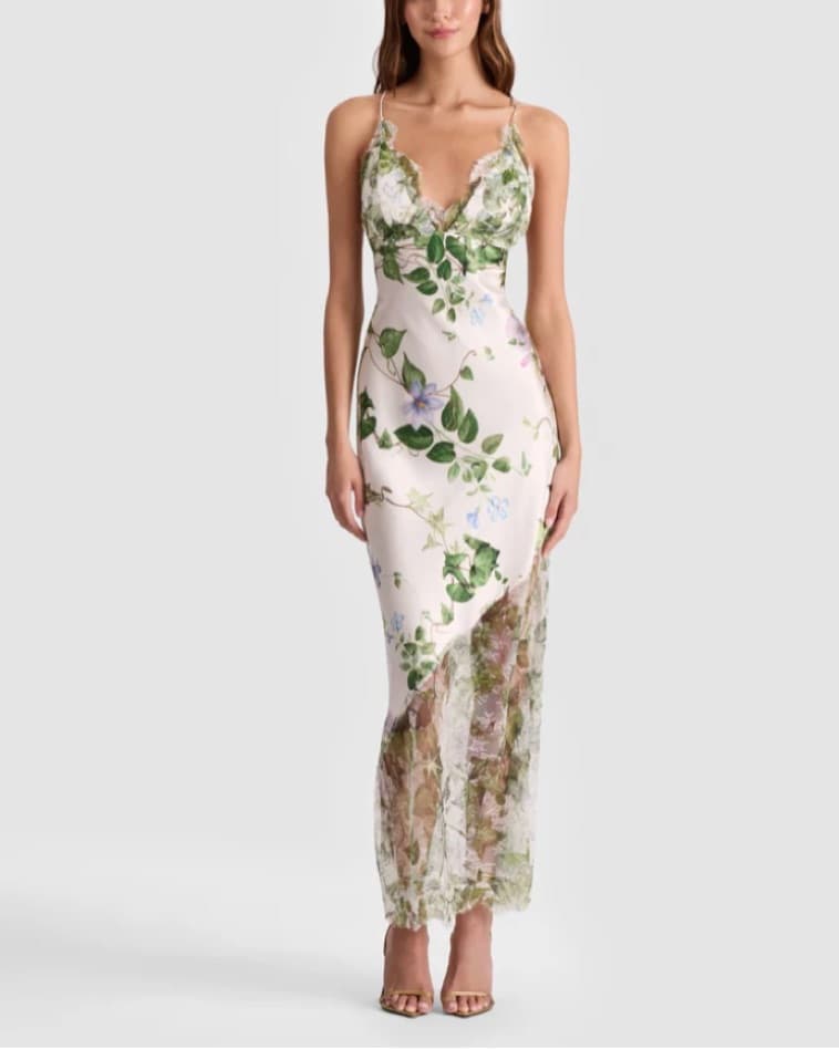 Claudia Open Back Maxi Dress  - Image 1