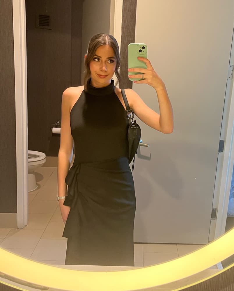 Black Tie XSCAPE Dress - Image 4