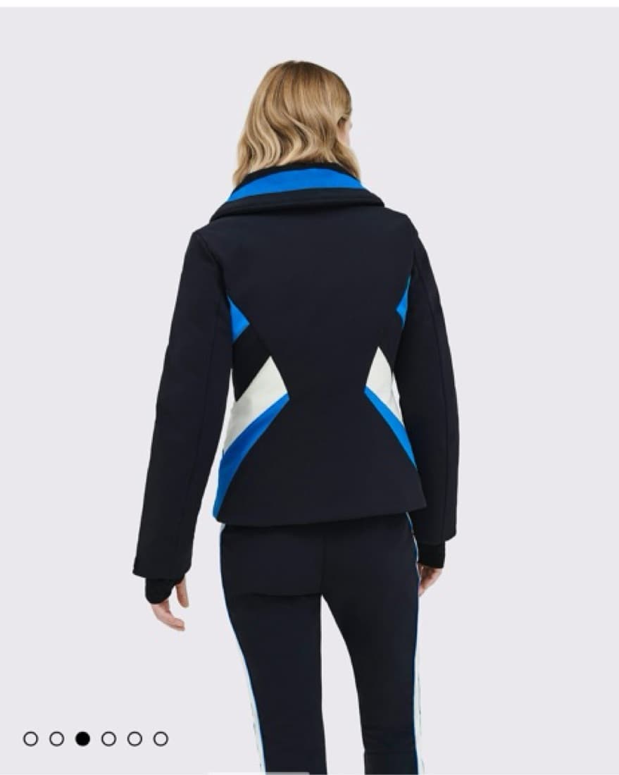 Perfect Moment Black Blue Ski  Jacket - Image 3
