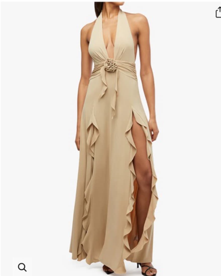 WeWoreWhat Halter Maxi Dress - Image 4