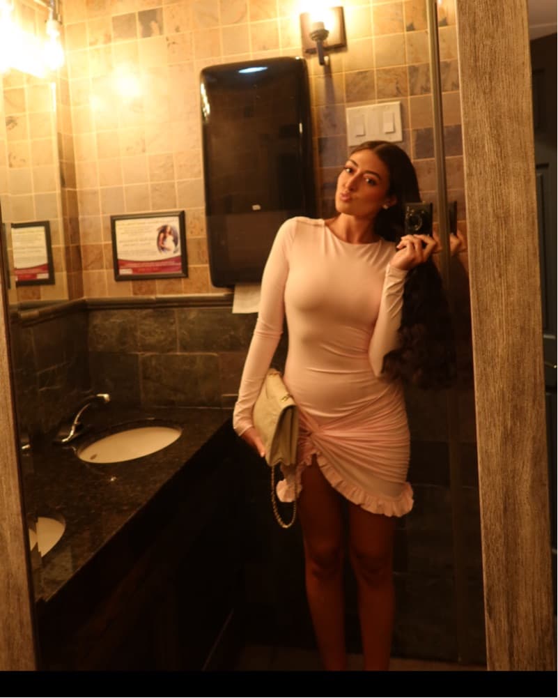 Baby Pink Mini Josie More to come Dress  - Image 1