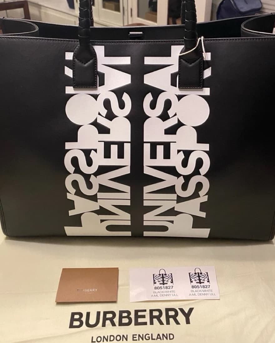 Burberry Leather Tote bag - Image 4