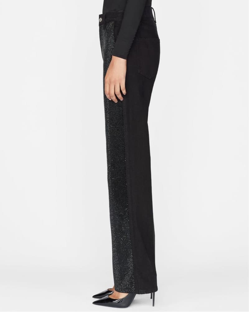 Frame Le Jane Rhinestone Jeans - Image 4