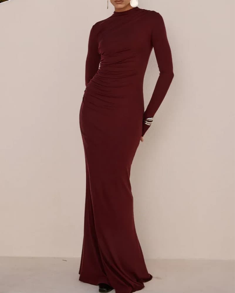 Maroon Revolve Dress - Image 1