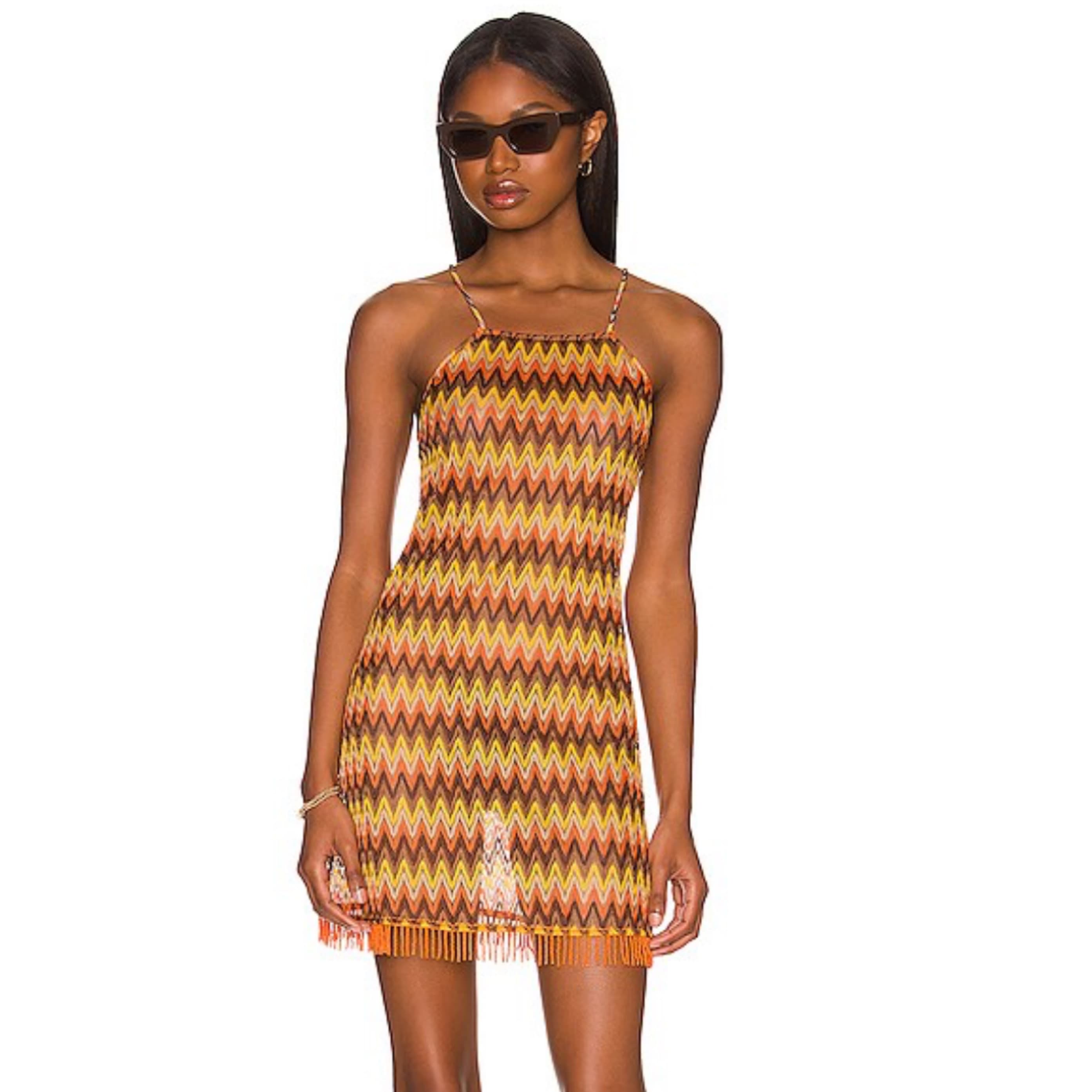 House of Harlow 1960 Beaded Missy Dress - Image 1