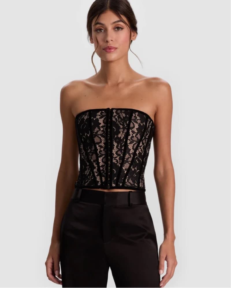 Alice And Olivia Lace Corset - Image 1