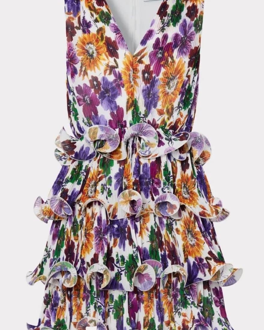 Milly Gia Wildflower Dress - Image 1