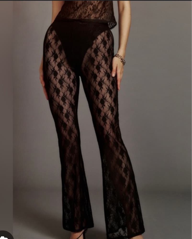 Reformation Lace Pants  - Image 3