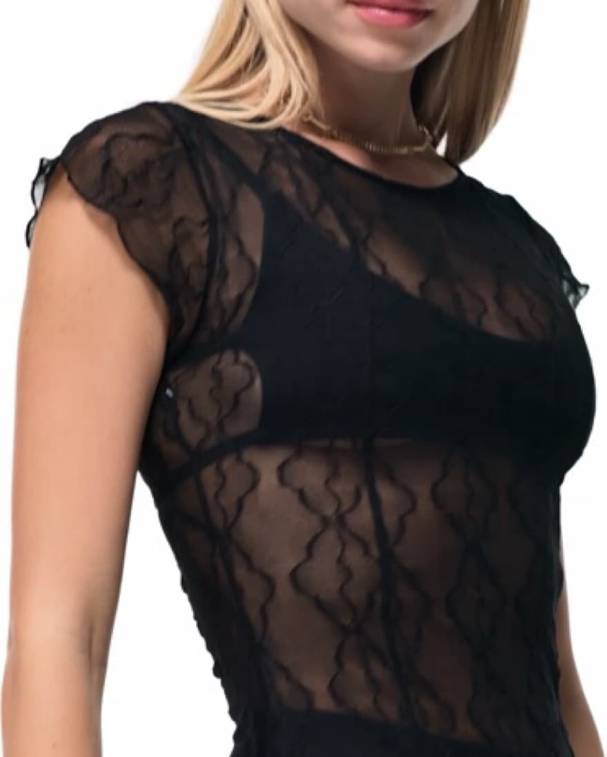 Find Me Now Mariposa Lace Midi Dress - Image 3