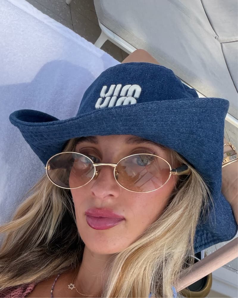 MIU MIU COWBOYYY HAT DENIM - Image 3