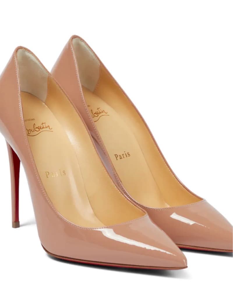 Christian Louboutin Nude Heels - Size 39 - Image 5