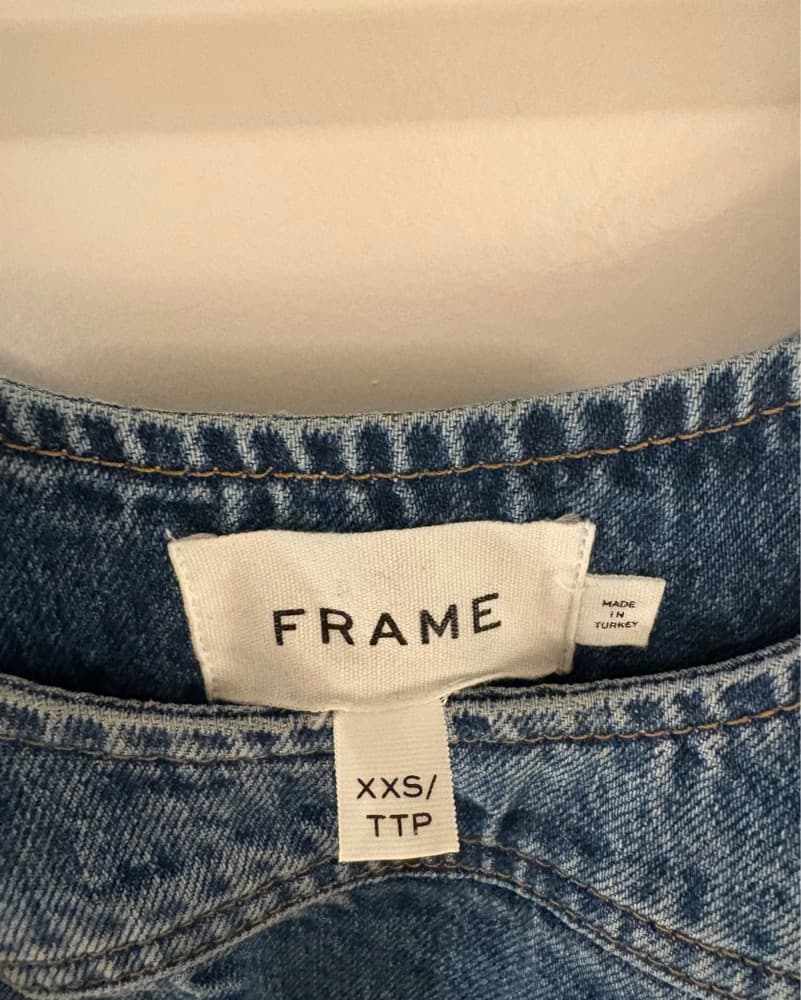 Frame Denim Mini Dress - Image 3