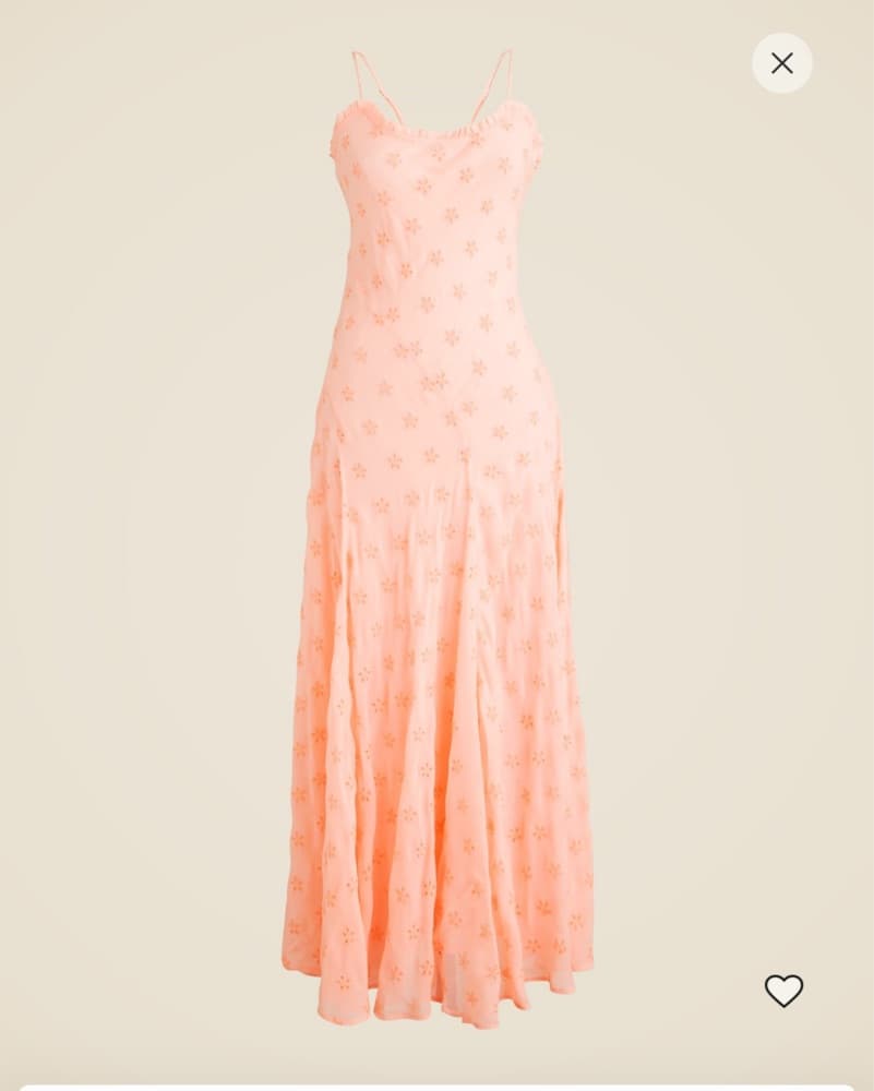 J Crew Collection Eyelet Dress - Image 2