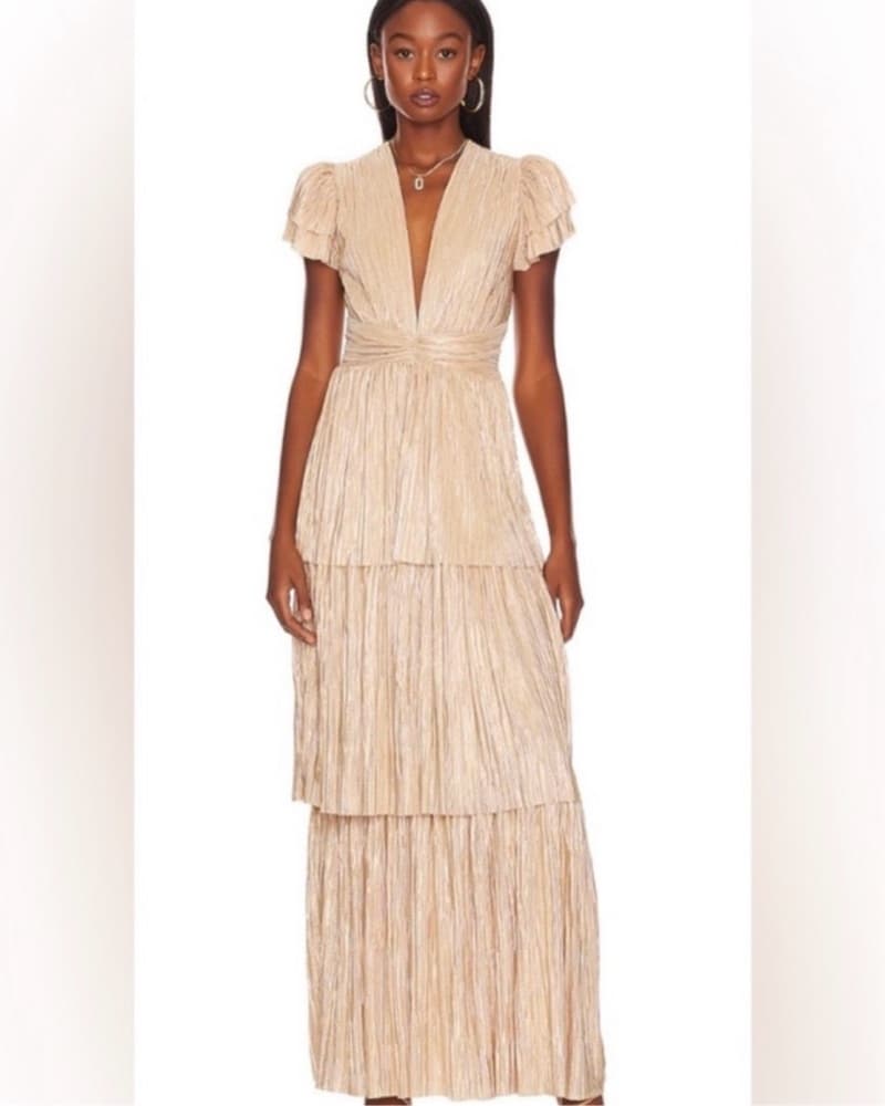 Savruba Musayev Maze Tiered formal Dress - Image 1