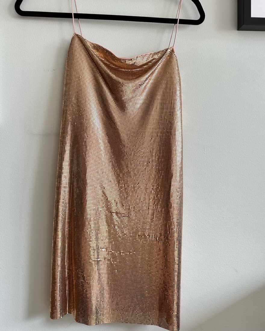 Alice + Olivia Chainmail Mini Dress - Image 2