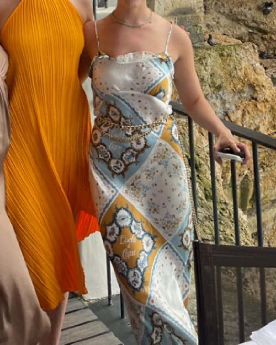 Reformation Aribella Silk Dress - Image 2
