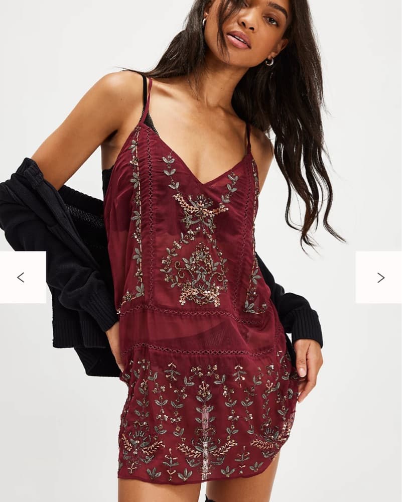 Free People Sequin Slip - Image 3