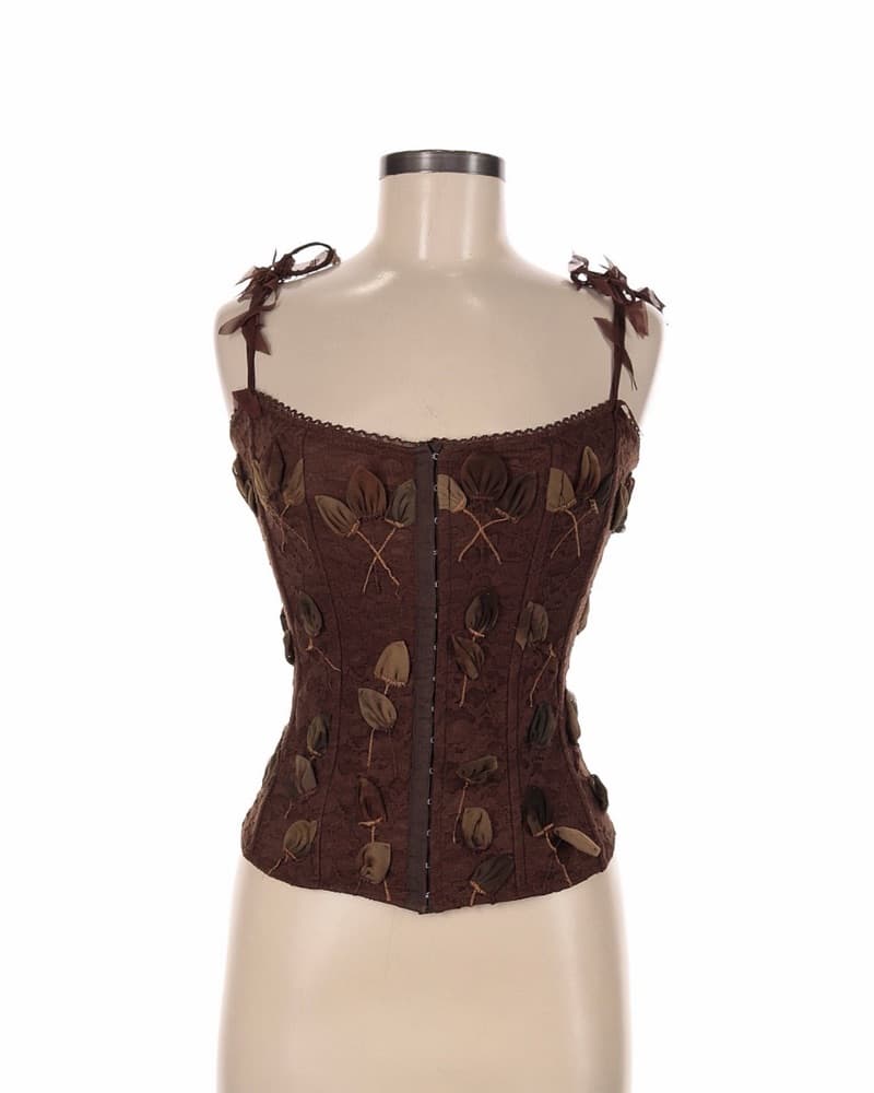 Vintage Y2K Bebe Corset Size M - Image 1
