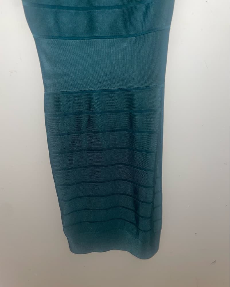 French connection teal green bandage  - Image 6