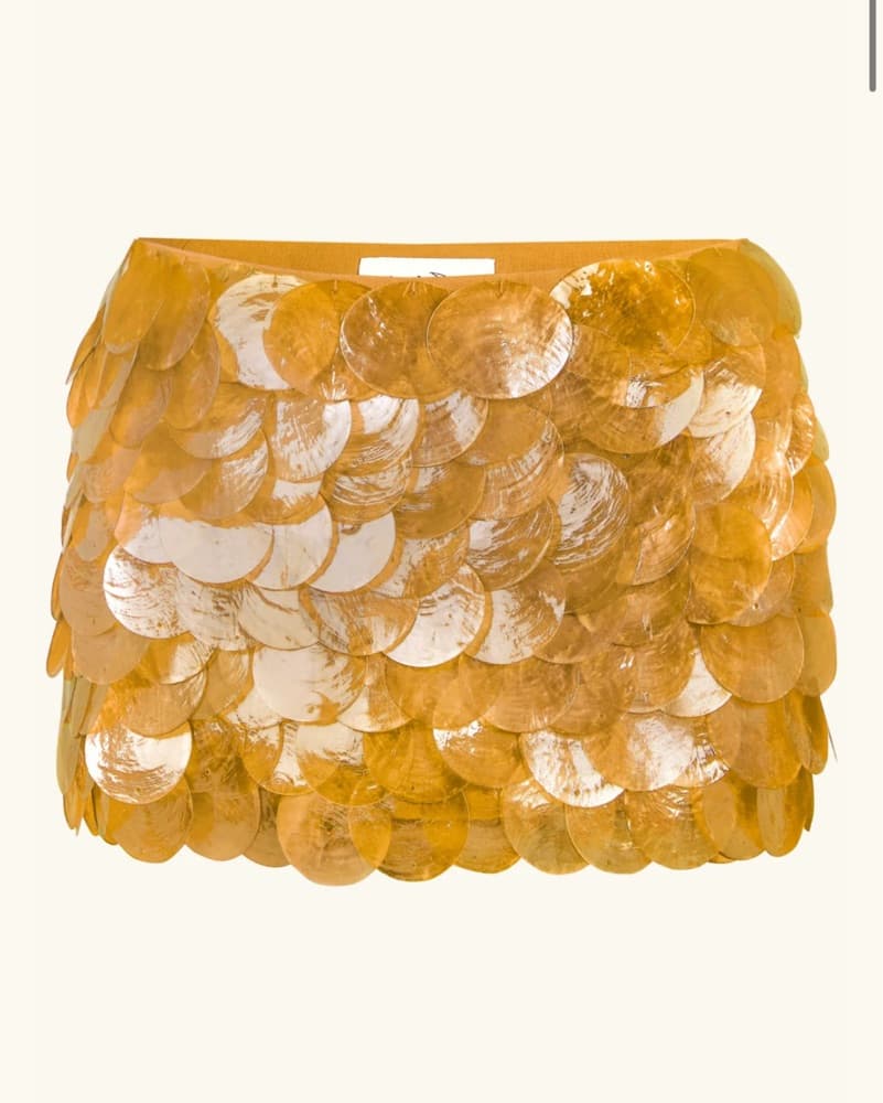 SOLD Idah Low Rise Mini Skirt in XXS  - Image 1