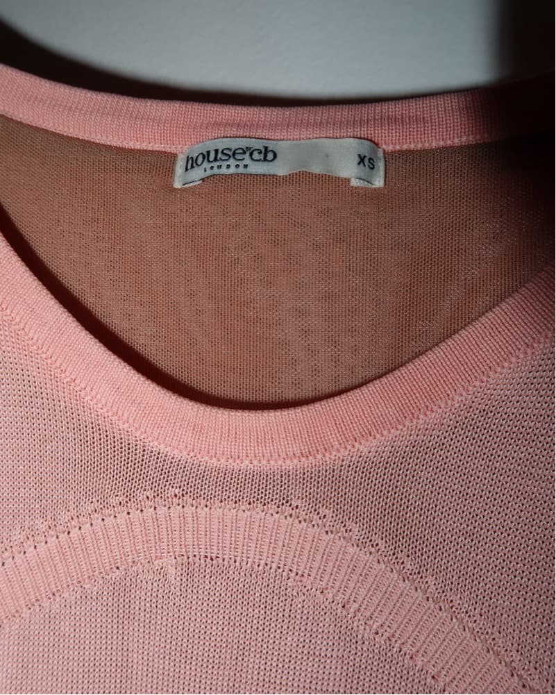 House Of Cb Pink Bodycon Mini Dress  - Image 3