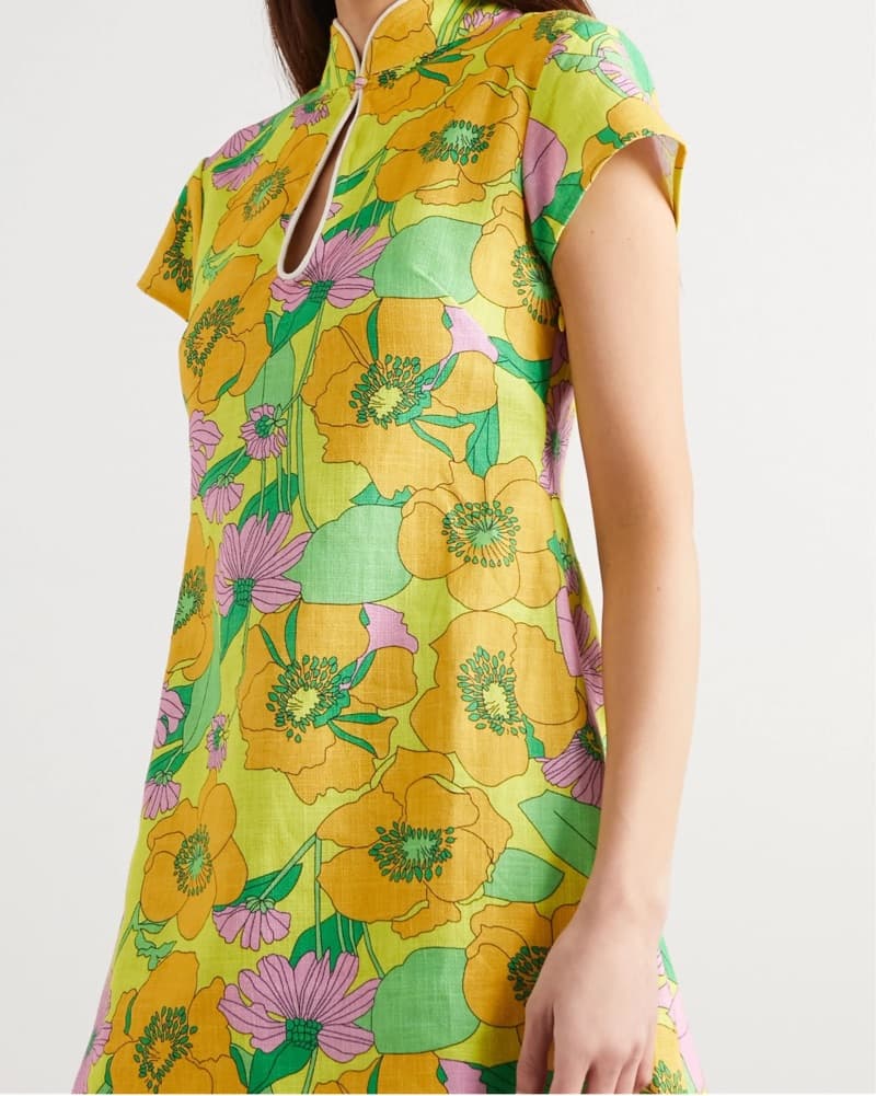 Rixo 60s Floral Mini Dress - Image 2