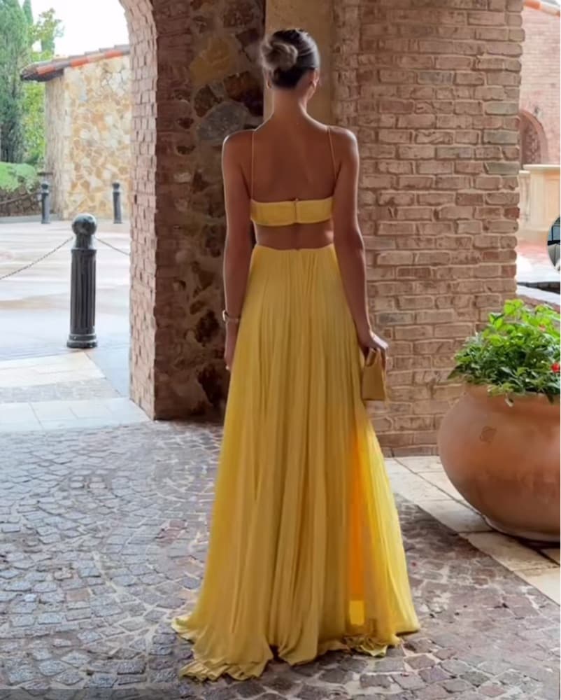 Alexis Varranza Yellow Dress - Image 4
