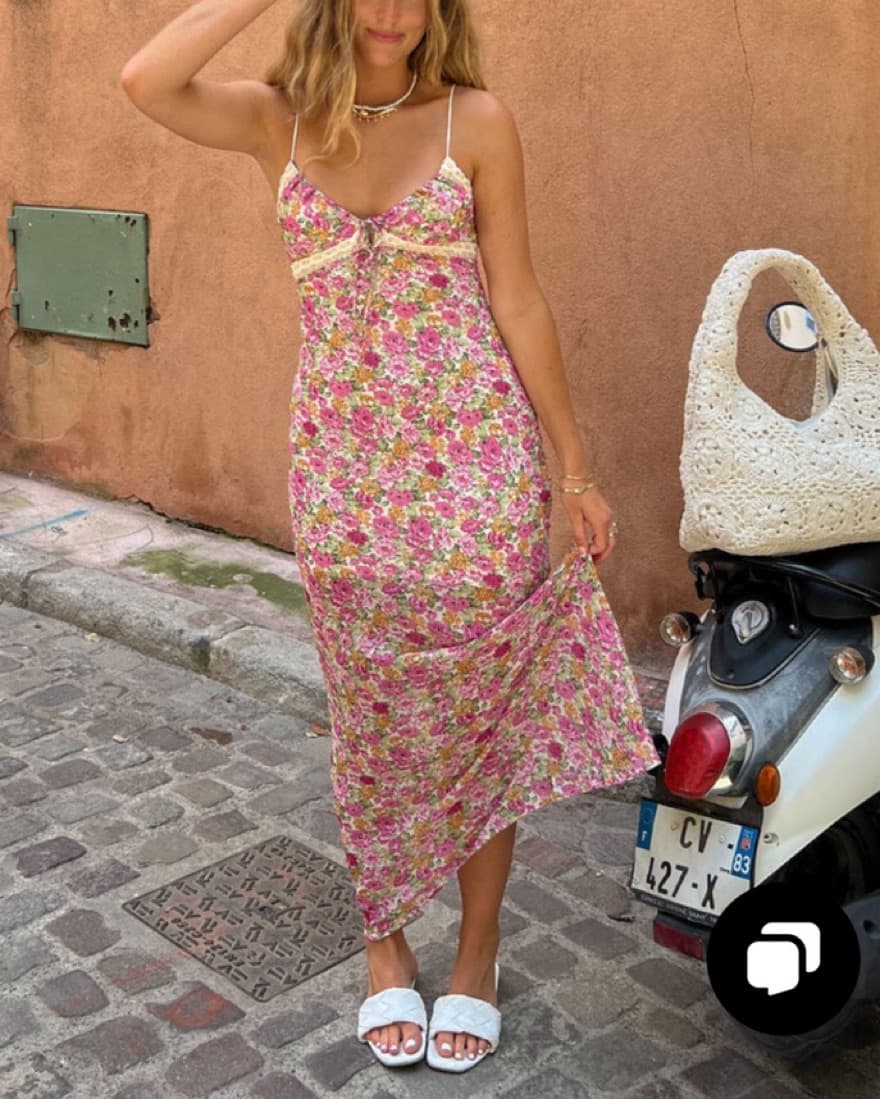 Princess Polly Emily Floral Maxi Dress - Image 1