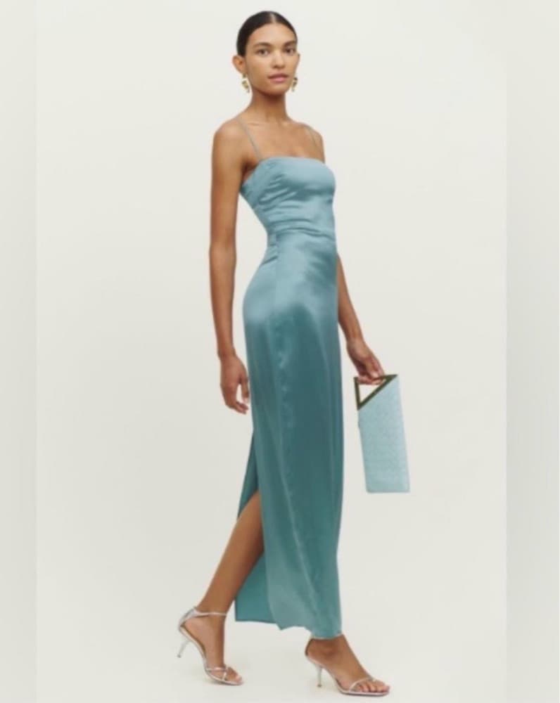Reformation Frankie Silk Dress  - Image 1