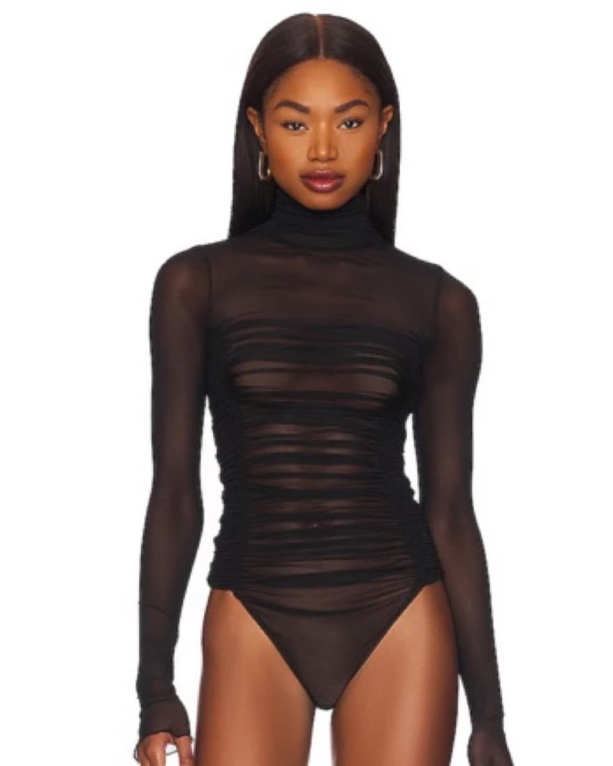 Under It All Bodysuit in Black - Image 2