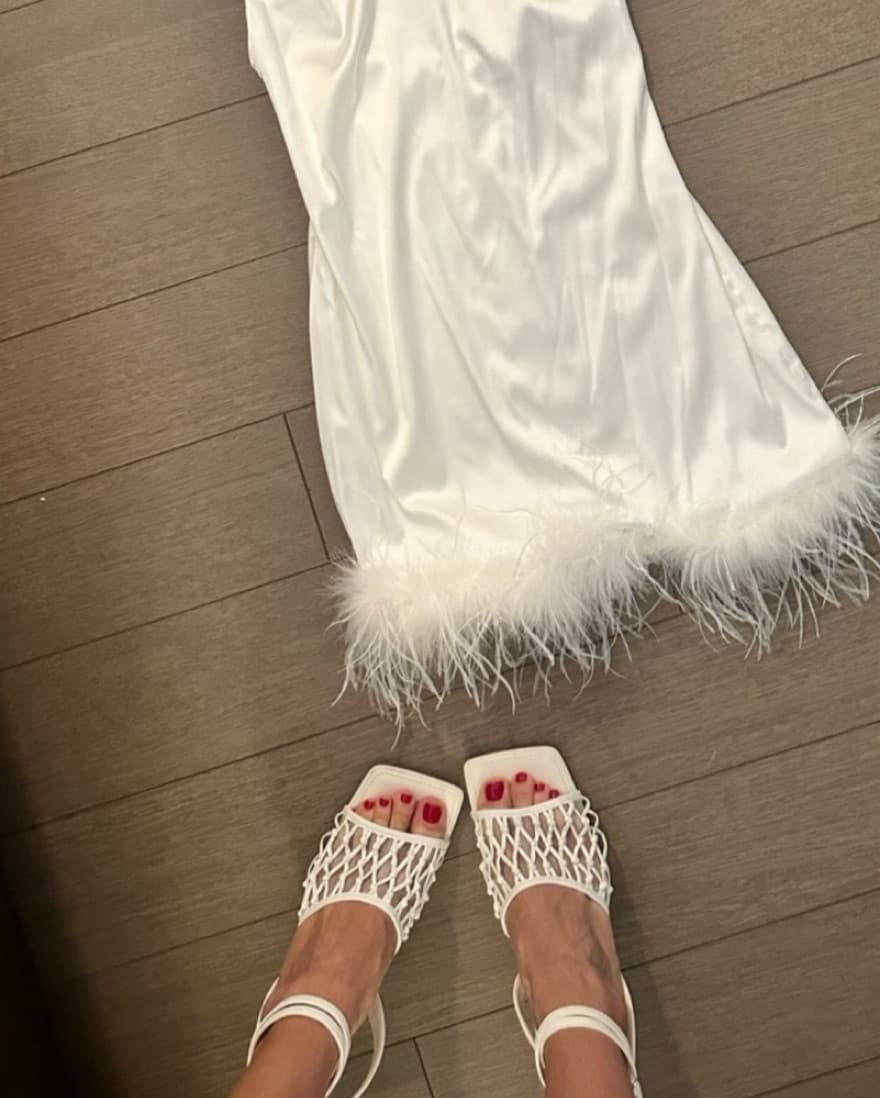 Sam Edelman Candace Ankle Heel White  - Image 3