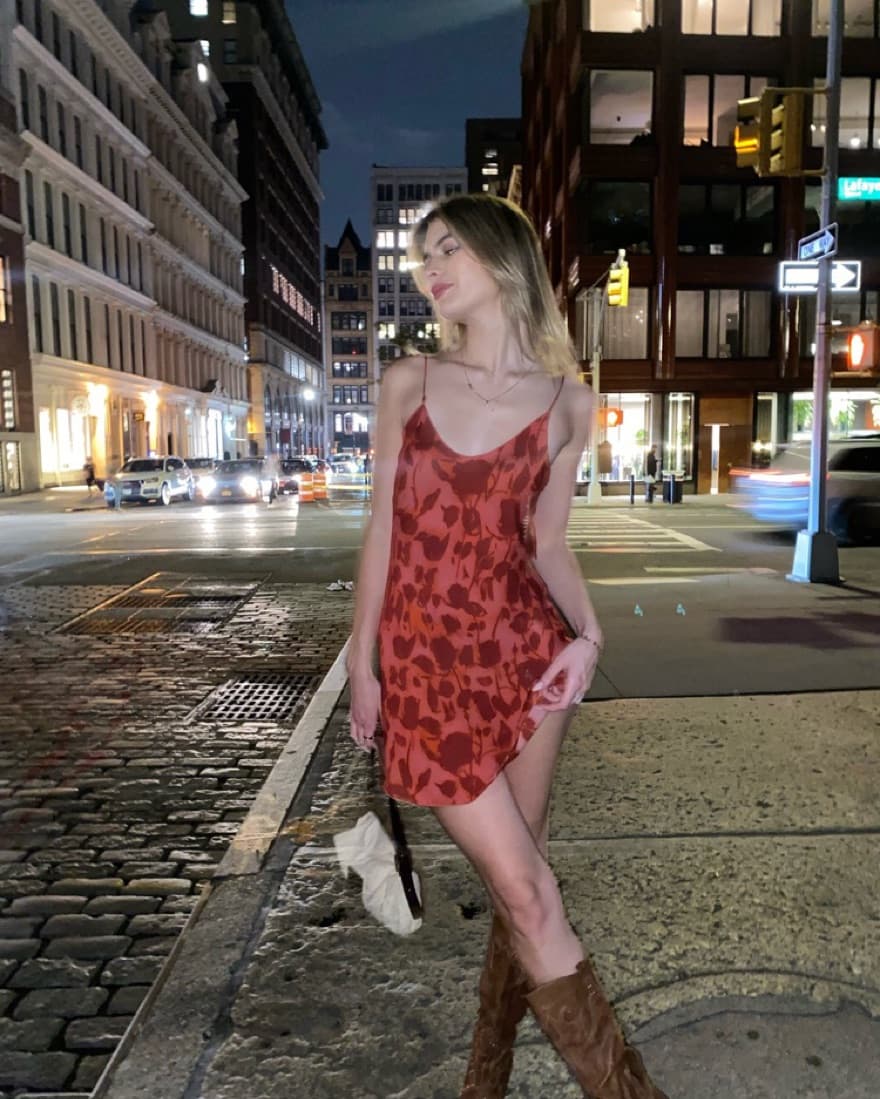 The Luz Havana Mini Dress - Image 1