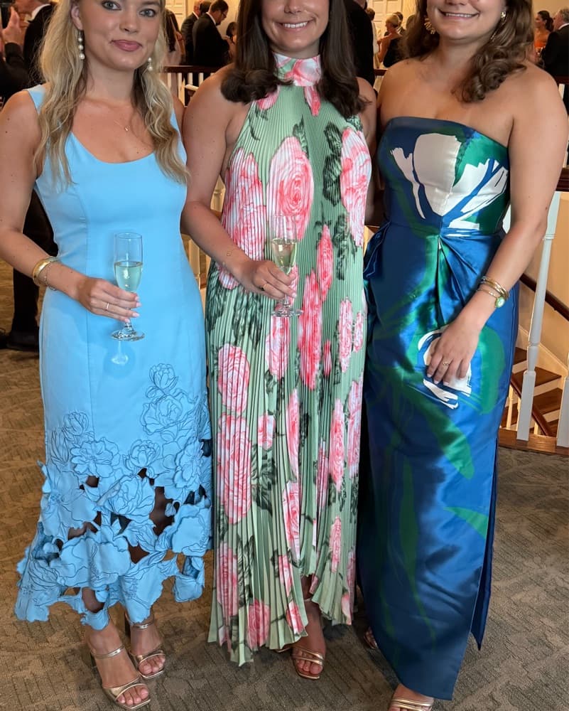L’idee Elegant Floral Pleated Maxi Dress - Image 6