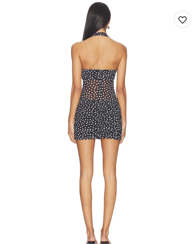 Lovers & Friends Mini Dress Polka Dot - Image 3