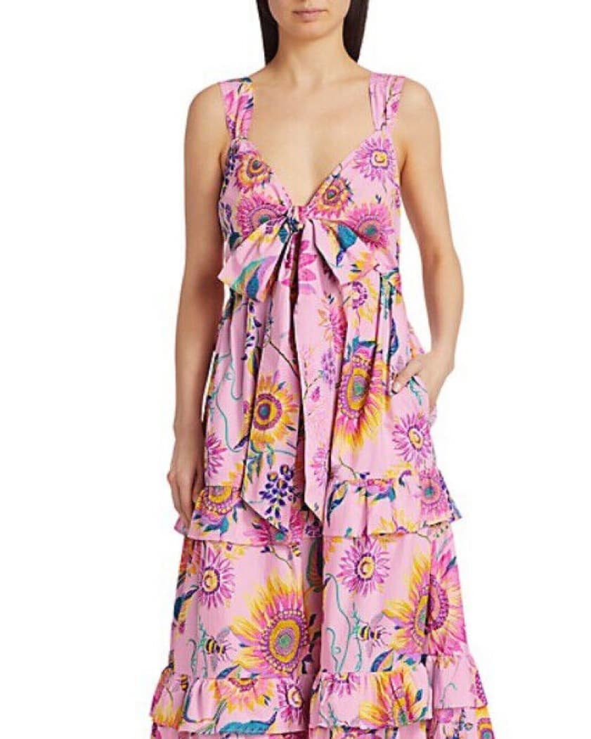 Banjanan Serafina Dress In Orchid XS - Image 5