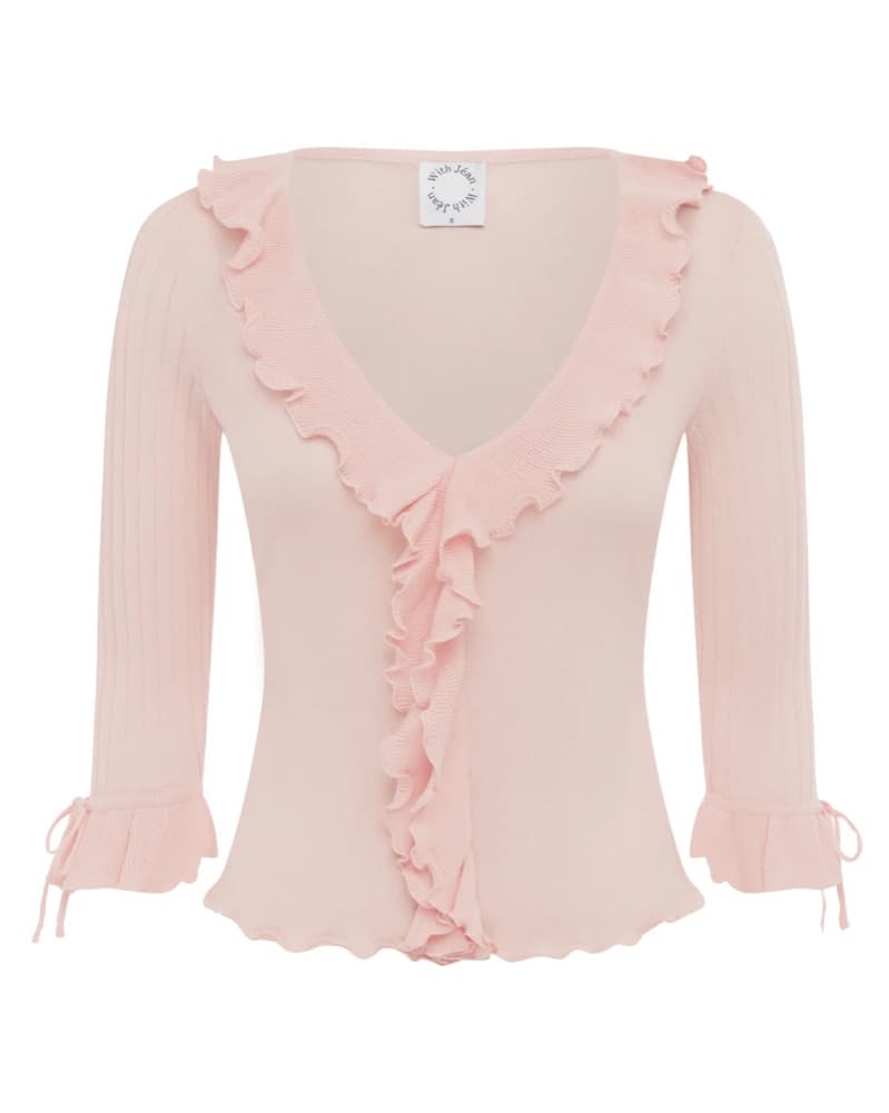With Jean Emily Top - Pink - Image 1