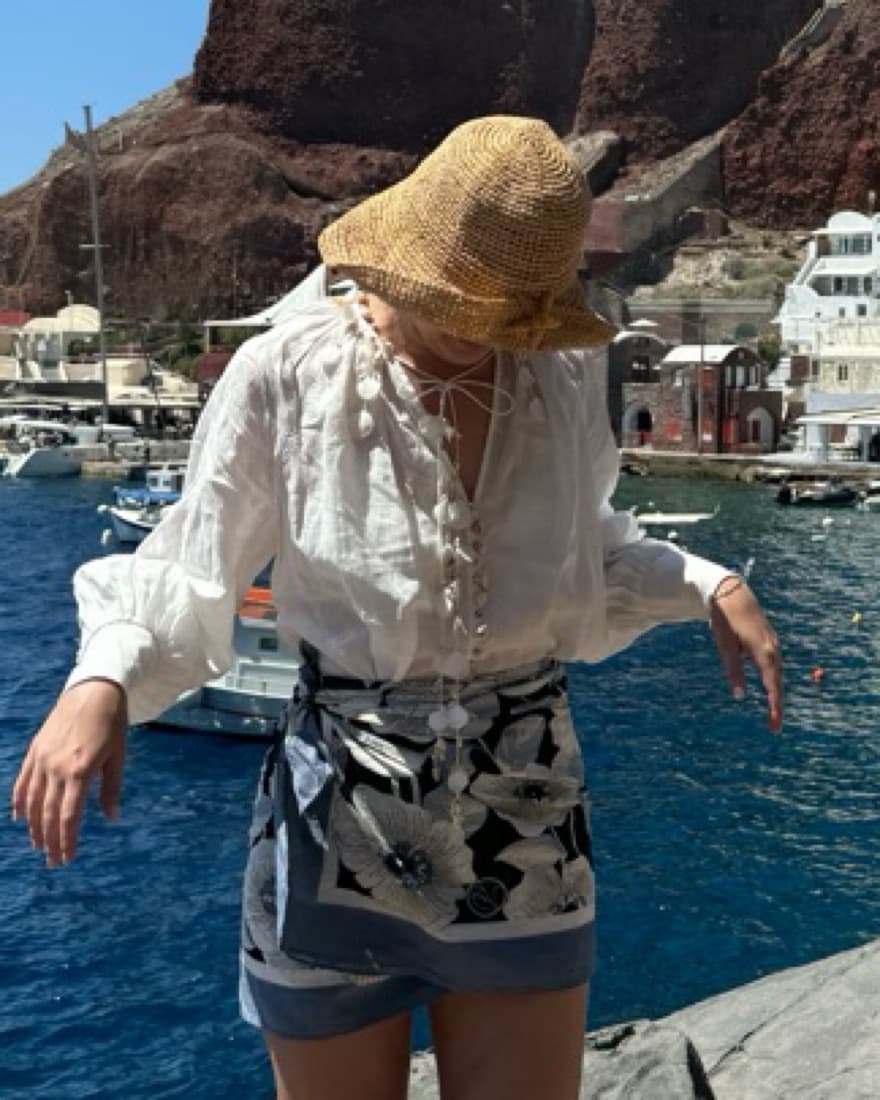 Zimmermann | Postcard Shell Blouse - Image 3
